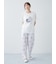 【ONLINE限定】【接触冷感】シーアニマル柄ワンポイントTシャツ&ロングパンツセット