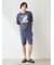 【HOMME】【接触冷感】スムーズィーliteクールシャークハーフパンツ