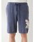 【HOMME】【接触冷感】スムーズィーliteクールシャークハーフパンツ