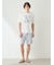 【HOMME】【接触冷感】レーヨンシャークTシャツ