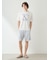 【HOMME】【接触冷感】レーヨンシャークTシャツ