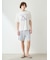 【HOMME】【接触冷感】レーヨンシャークTシャツ