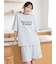 【UNISEX】裏毛ロゴプリントプルオーバー