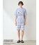 【PEANUTS】【HOMME】スムーズィーボーダーハーフパンツ
