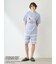 【PEANUTS】【HOMME】スムーズィーボーダーハーフパンツ