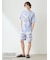 【PEANUTS】【HOMME】スムーズィーボーダーハーフパンツ