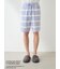 【PEANUTS】【HOMME】スムーズィーボーダーハーフパンツ