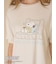 【PEANUTS】【接触冷感】ワンポイントTシャツ