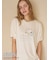 【PEANUTS】【接触冷感】ワンポイントTシャツ