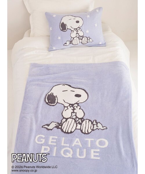 【PEANUTS】【Sleep】スムーズィージャガードハーフケット PEANUTS】【Sleep】スムーズィージャガードハーフケット｜ジェラート