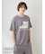 【PEANUTS】【HOMME】【接触冷感】ワンポイントTシャツ