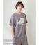 【PEANUTS】【HOMME】【接触冷感】ワンポイントTシャツ
