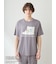 【PEANUTS】【HOMME】【接触冷感】ワンポイントTシャツ