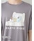 【PEANUTS】【HOMME】【接触冷感】ワンポイントTシャツ
