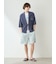 【HOMME】【MINT SORBET by HEIQ MINT】【接触冷感】夏祭りワンポイントTシャツ&ハーフパンツセット