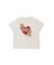 【JUNIOR】 【接触冷感】BEAR HEATワンポイントTシャツ&ボーダーショートパンツセット