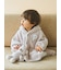 【ラッピング済み】【BABY】パウダーベアポンチョ＆ソックスSET