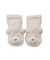 【ラッピング済み】【BABY】パウダーベアポンチョ＆ソックスSET