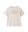 【接触冷感】レーヨンロゴTシャツ