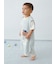 【BABY】エアリーモコドローイングベアスリーパー