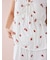 ストロベリー柄カップインタンクトップ