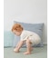 【BABY】ドローイングベア柄ロンパース