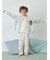 【KIDS】エアリーモコドローイングベアカーディガン
