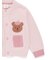 【KIDS】エアリーモコドローイングベアカーディガン