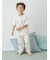 【KIDS】ドローイングベア柄ロングパンツ