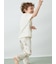 【KIDS】ドローイングベア柄ロングパンツ