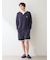 【HOMME】エアリーモコカレッジハーフパンツ