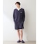 【HOMME】エアリーモコカレッジハーフパンツ