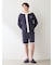 【HOMME】エアリーモコカレッジハーフパンツ