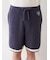 【HOMME】エアリーモコカレッジハーフパンツ