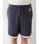 【HOMME】エアリーモコカレッジハーフパンツ