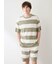 【HOMME】【接触冷感】【UVカット】スムーズィーliteクール2ボーダープルオーバー