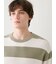 【HOMME】【接触冷感】【UVカット】スムーズィーliteクール2ボーダープルオーバー
