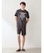 【HOMME】【接触冷感】モーニングドッグプリントハーフパンツ