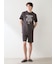 【HOMME】【接触冷感】モーニングドッグプリントハーフパンツ