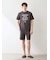 【HOMME】【接触冷感】モーニングドッグプリントTシャツ
