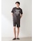 【HOMME】【接触冷感】モーニングドッグプリントTシャツ