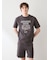 【HOMME】【接触冷感】モーニングドッグプリントTシャツ
