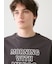 【HOMME】【接触冷感】モーニングドッグプリントTシャツ
