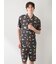 【ヒラノトシユキ】【HOMME】【接触冷感】PLANEDOG柄プリントシャツ