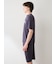 【HOMME】【接触冷感】カジュアルレーヨンロゴTシャツ&ハーフパンツセット