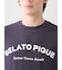 【HOMME】【接触冷感】カジュアルレーヨンロゴTシャツ&ハーフパンツセット