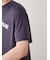 【HOMME】【接触冷感】カジュアルレーヨンロゴTシャツ&ハーフパンツセット