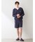 【HOMME】エアリーモコカレッジプルオーバー