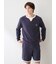 【HOMME】エアリーモコカレッジプルオーバー