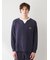 【HOMME】エアリーモコカレッジプルオーバー